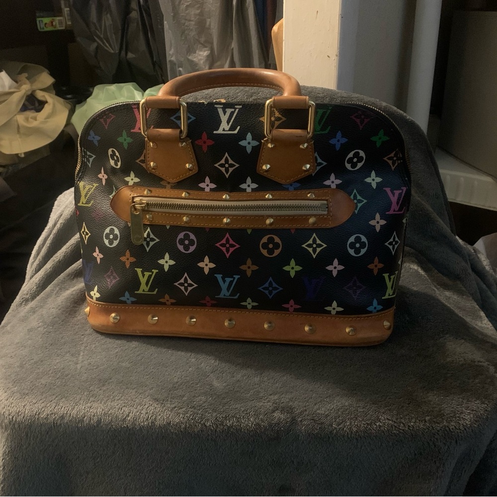Louis Vuitton Black Multicolor Monogram Bag